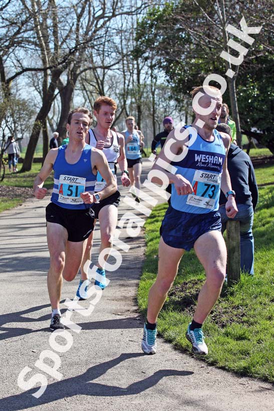 Mens Northern 12 Stage Road Relay, Stanley Park, Blackpool. Photo: David T. Hewitson/Sports for All Pics